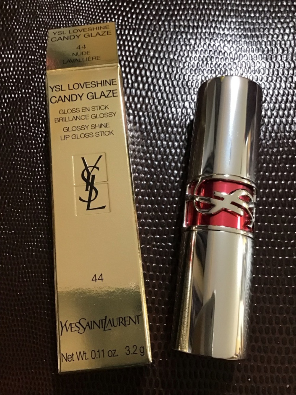 Yves Saint Laurent Candy Glaze Lip Gloss Stick in 44, Nude Lavalliere